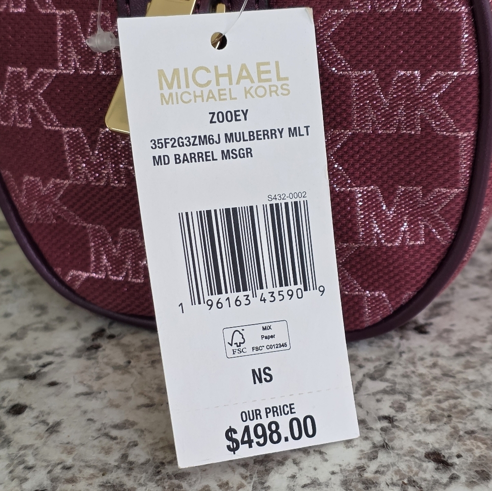Michael Kors Zooey Medium Crossbody - Picture 7 of 8